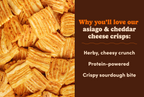 Asiago & Cheddar Cheese Crisps F5
