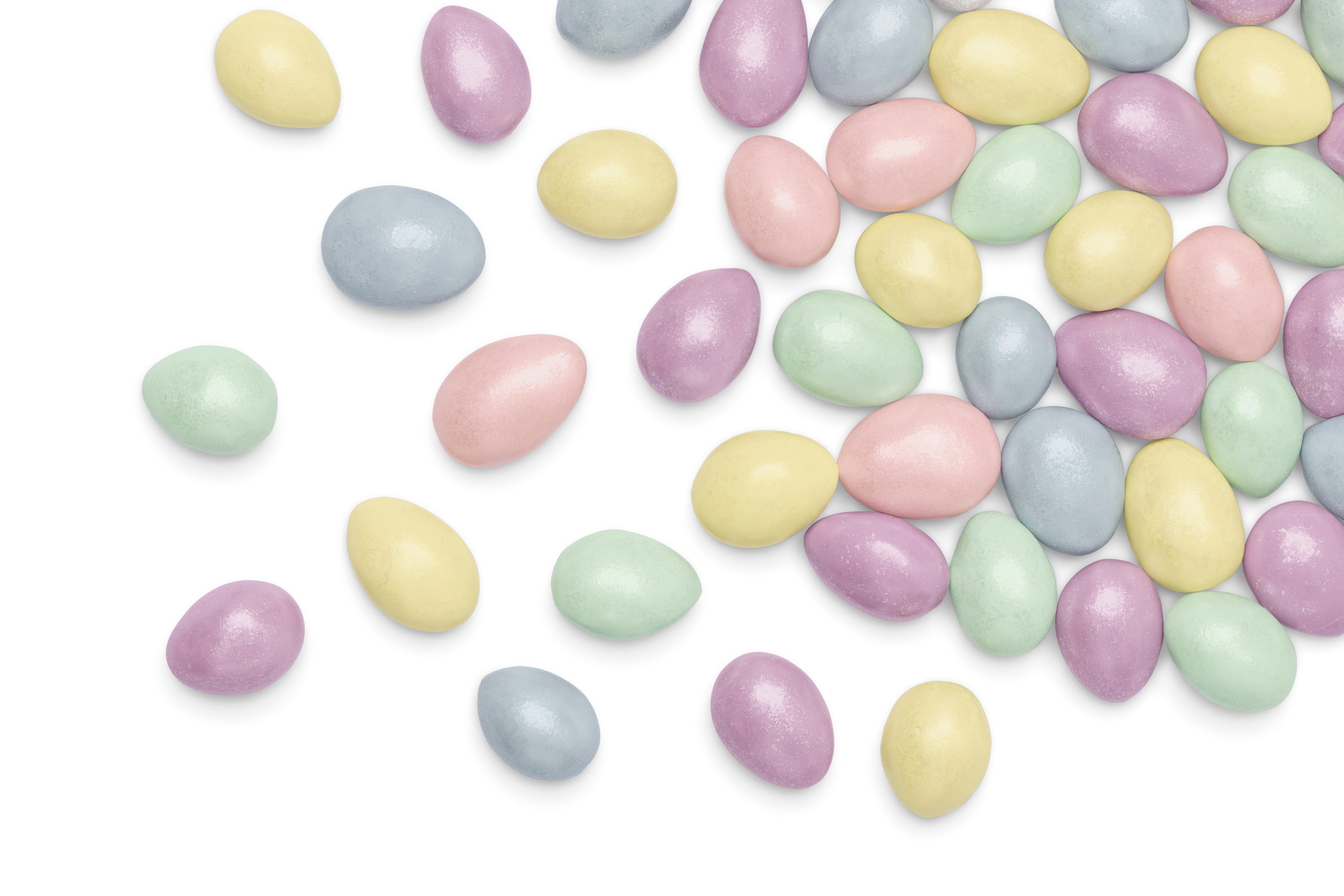 Chocolate Jordan Almonds (Pastel Sparkle) Y1