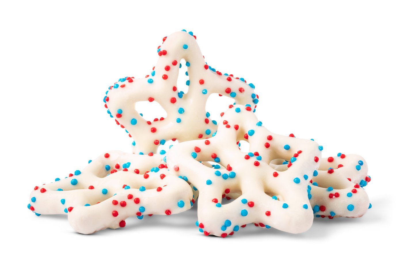 Red, White, & Blue Yogurt Star Pretzels R8